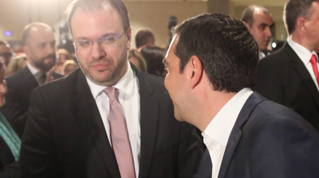 Θανάσης Θεοχαρόπουλος και Αλέξης Τσίπρας