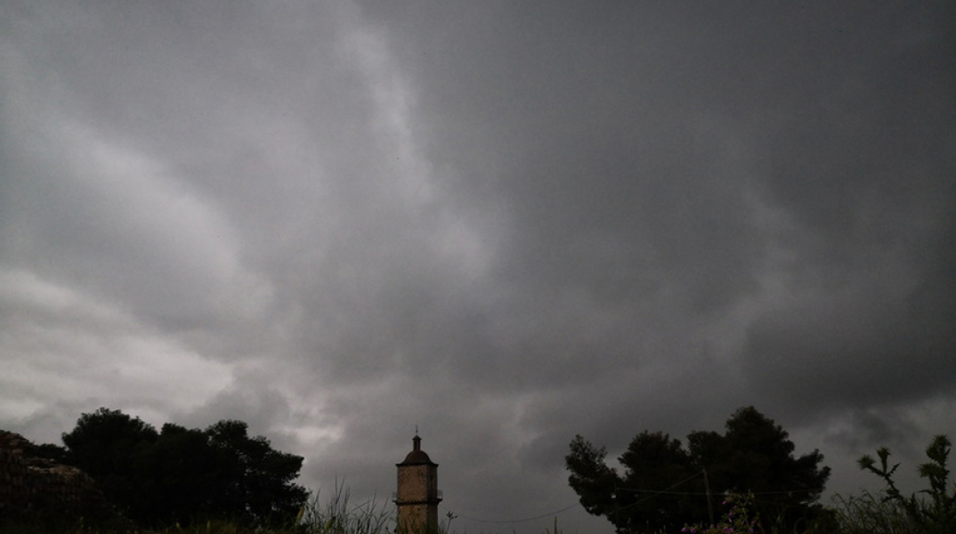 Ναύπλιο - Έντονη συννεφιά