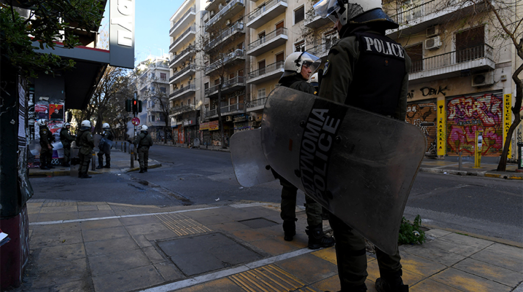 Εξάρχεια, Αστυνομία