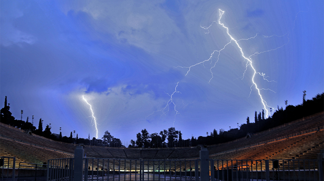 Παναθηναϊκό Στάδιο, καταιγίδα