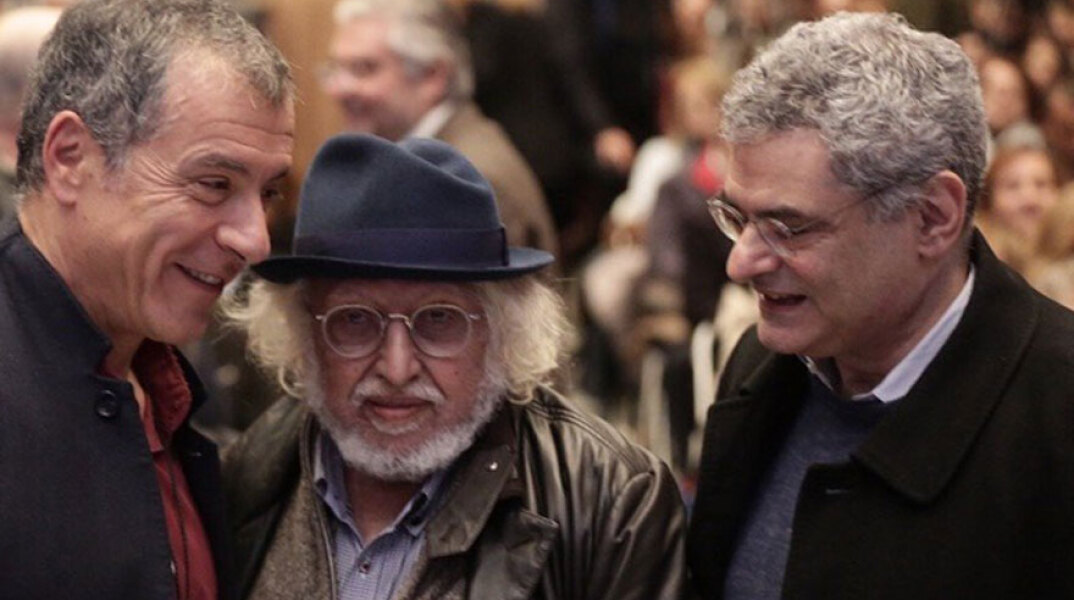 Σταύρος Θεοδωράκης, Γιώργος Γραμματικάκης, Μίλτος Κύρκος