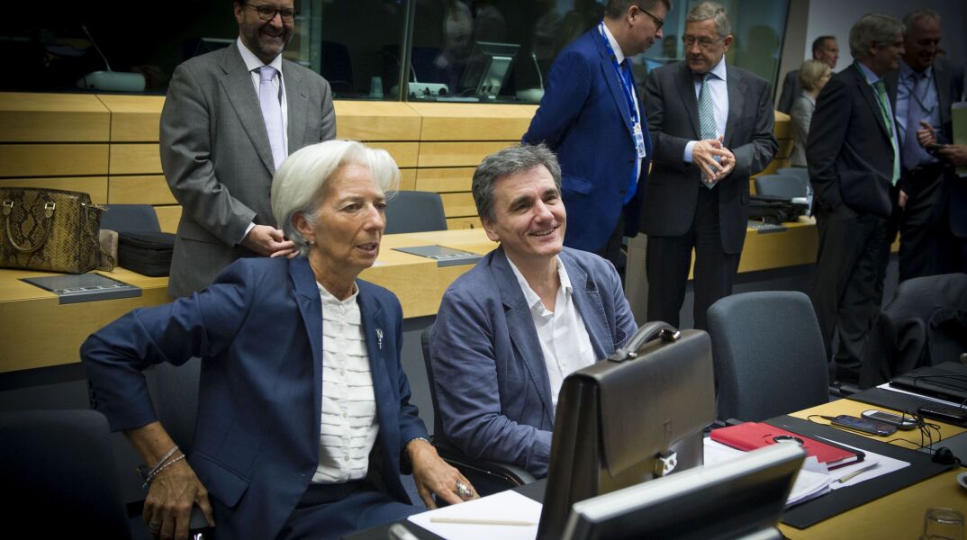 Τα πρωτογενή πλεονάσματα συζήτησαν Τσακαλώτος και Λαγκάρντ 