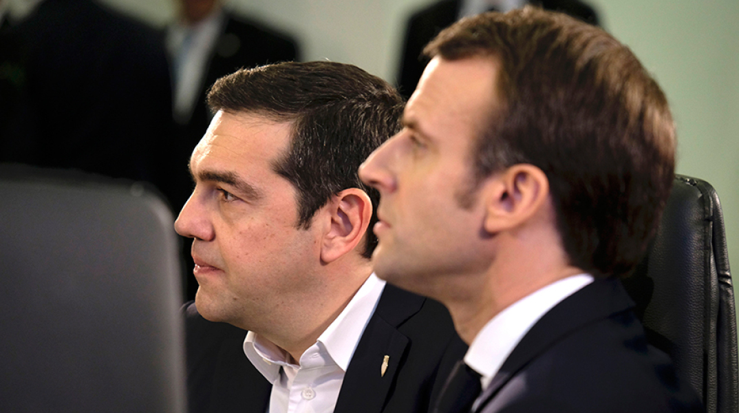 Τσίπρας, Μακρόν