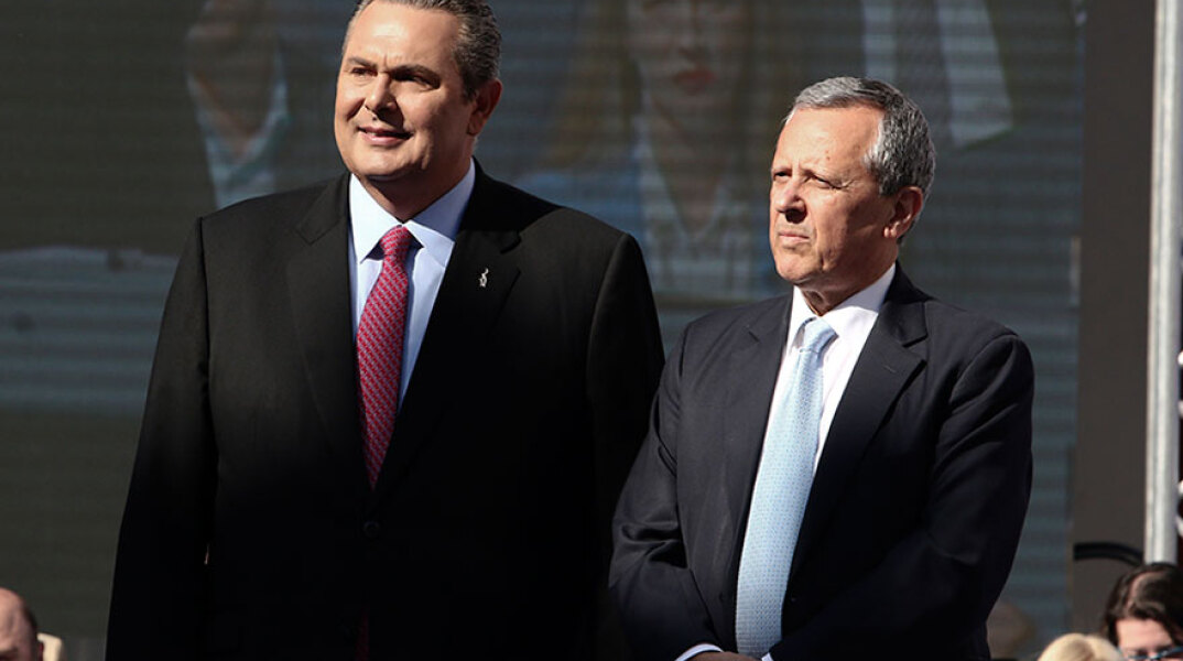 Πάνος Καμμένος και Τάκης Μπαλτάκος