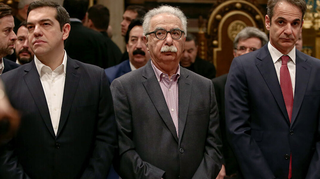 Τσίπρας, Γαβρόγλου, Μητσοτάκης