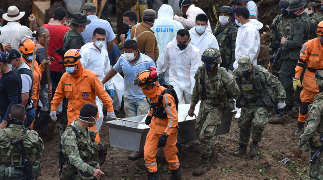 Κατολίσθηση στην Κολομβία