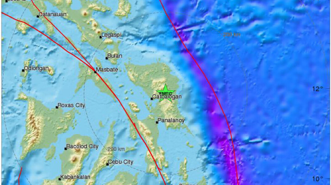 Το επίκεντρο του σεισμού