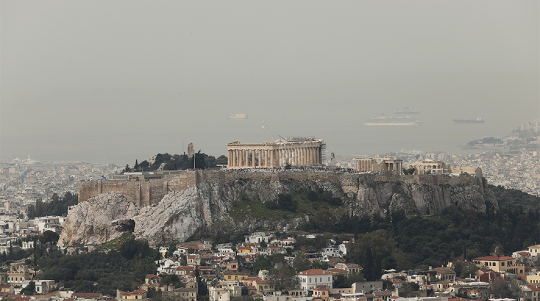 Ακρόπολη, αφρικανική σκόνη
