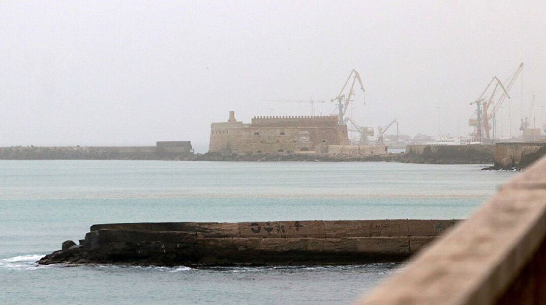 Αφρικανική σκόνη στο Ηράκλειο Κρήτης 