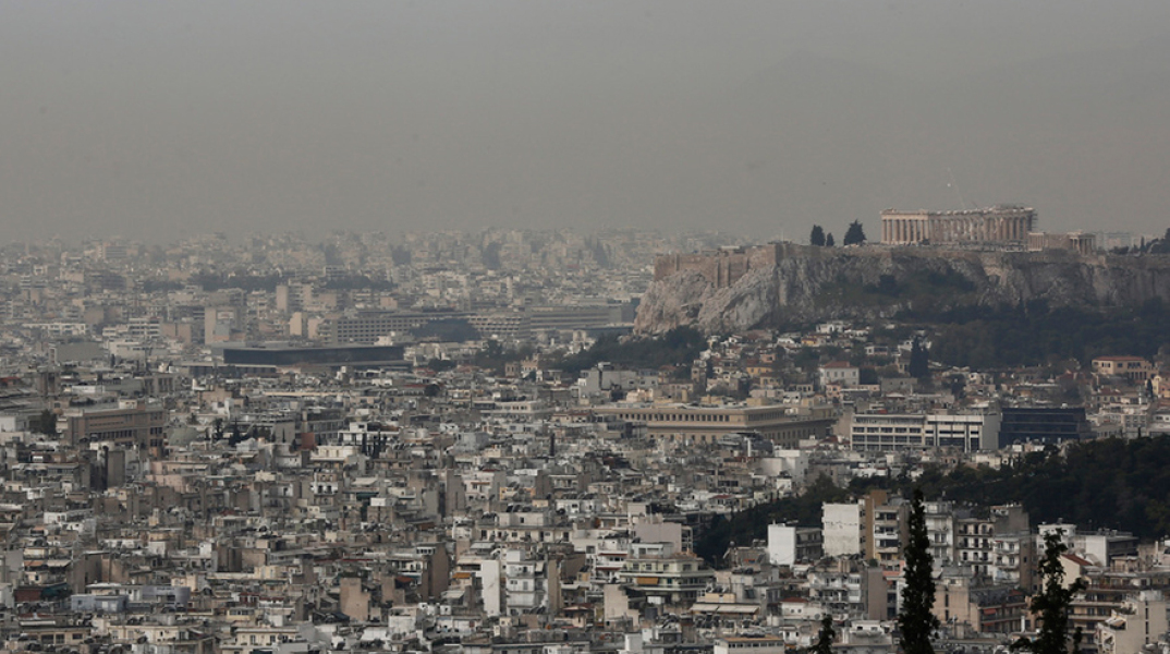 Αφρικανική σκόνη στην Αθήνα