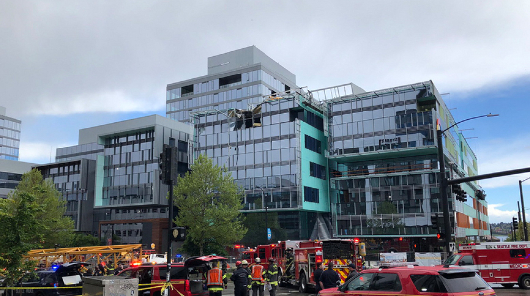 Σιάτλ: Τέσσερις νεκροί από κατάρρευση γερανού σε κτίριο της Google