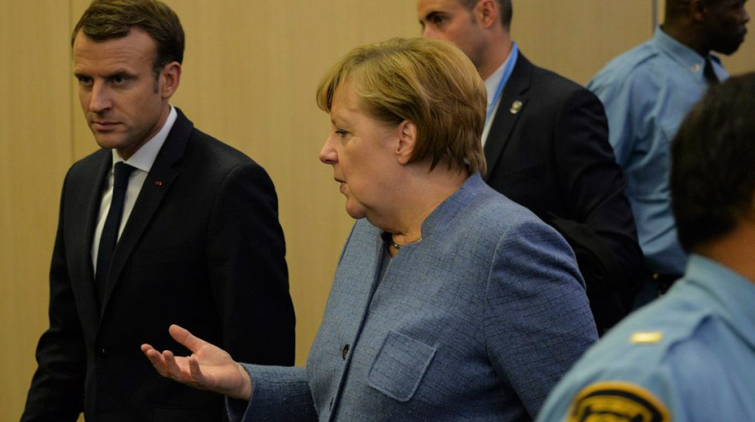 'Αγγελα Μέρκελ - Εμανουέλ Μακρόν
