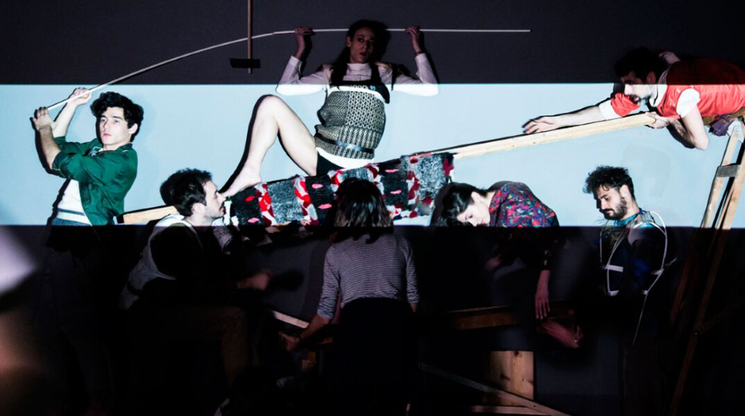 «Η τραγική ιστορία του Άμλετ, ενός πρίγκιπα της Δανίας» στο Θέατρο του Νέου Κόσμου © Domniki Mitropoulou