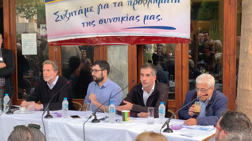 Συνάντηση υποψηφίων Δημάρχων της Αθήνας με κατοίκους 