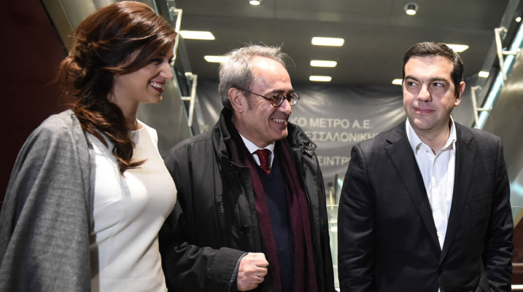 Κατερίνα Νοτοπούλου / Γιάννης Μυλόπουλος / Αλέξης Τσίπρας 