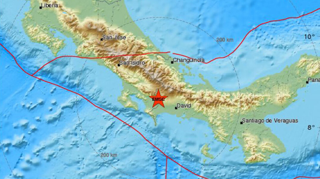 Σεισμός 6,1 Ρίχτερ στον Παναμά