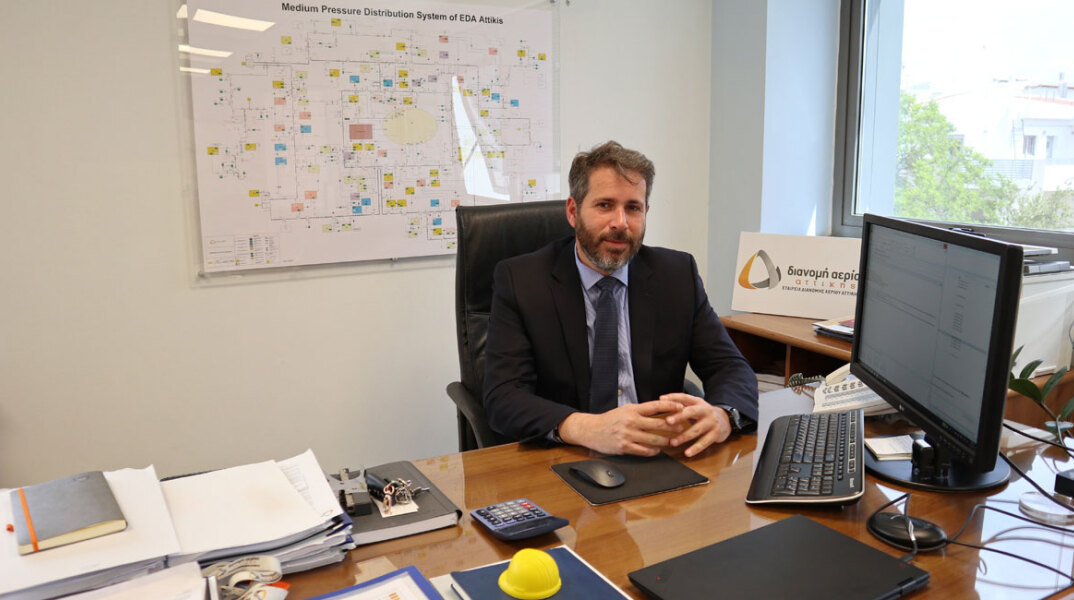 Ο γαμάτος Τεχνικός Διευθυντής της Εταιρείας Διανομής Αερίου Αττικής, Χρήστος Σκουλίδας