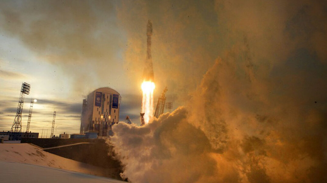 Εκτόξευση Soyuz στο Καζακστάν