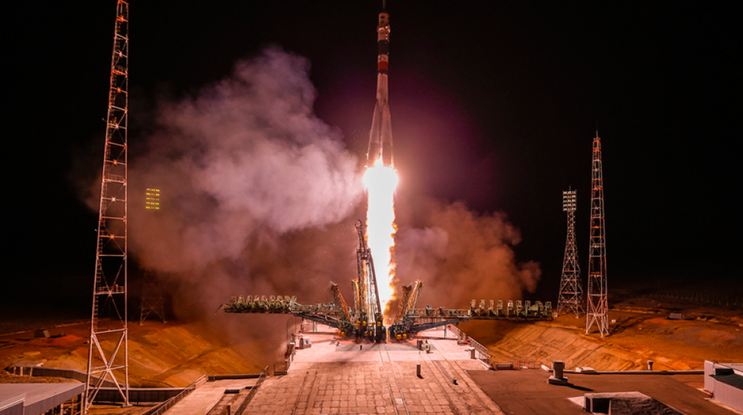 Καζακστάν, εκτόξευση πυραύλου.jpg