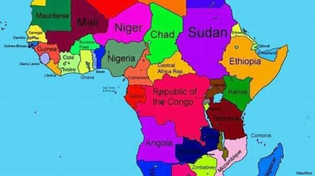 Χάρτης Αφρικής