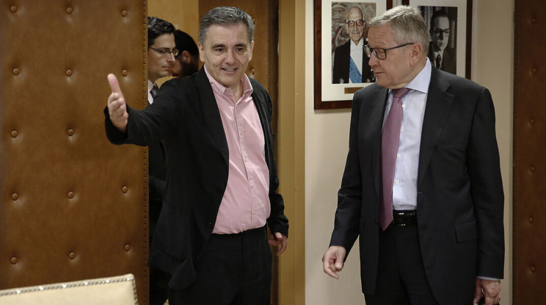 Ευκλείδης Τσακαλώτος - Κλάους Ρέγκλινγκ