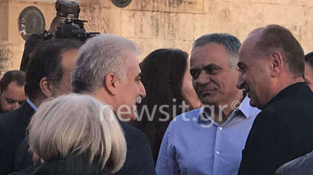 Αρχηγός της ΕΛ.ΑΣ. και του Λιμενικού Σώματος στην προεκλογική συγκέντρωση ΣΥΡΙΖΑ