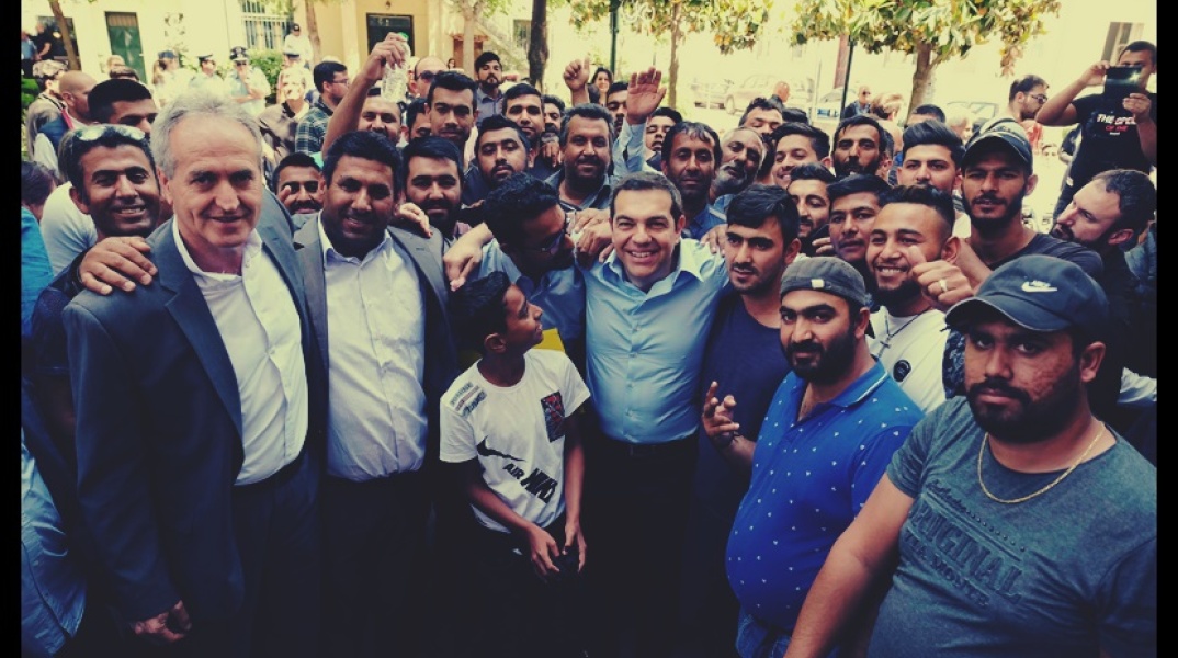 Ρομά σε προεκλογική ομιλία του πρωθυπουργού