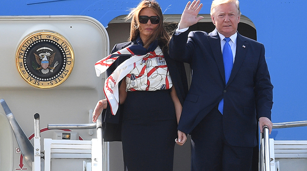 Ντόναλντ και Μελάνια Τραμπ.