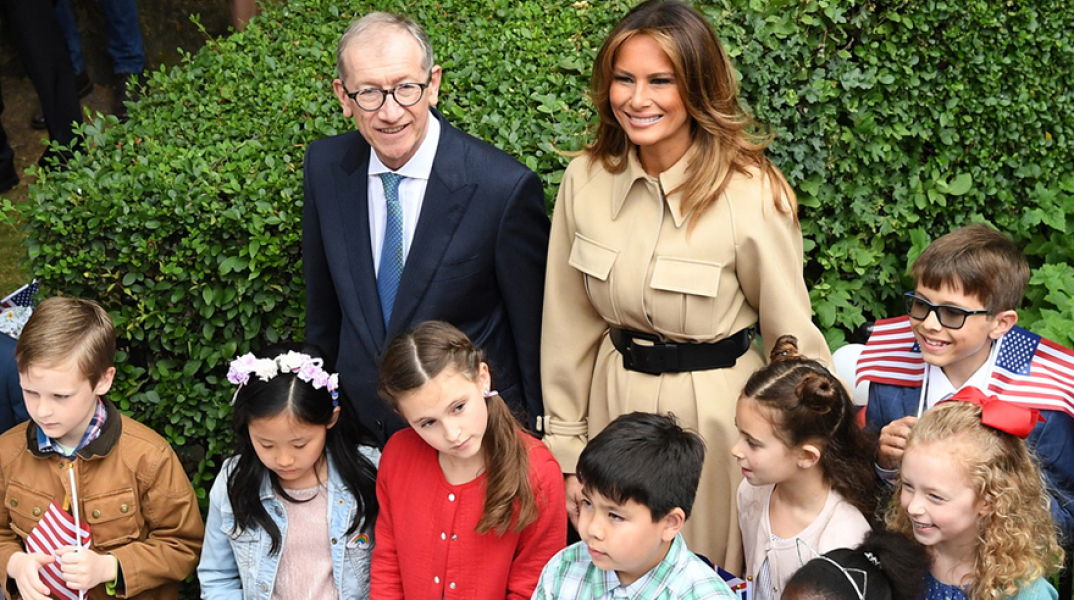 Μελάνια Τραμπ, Φίλιπ Μέι