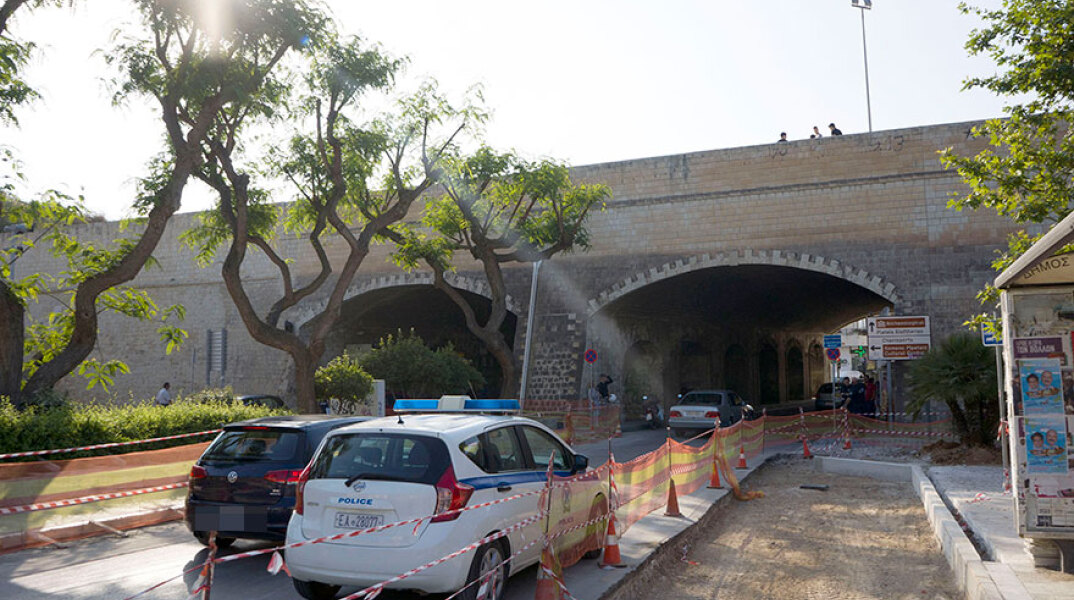 Το σημείο όπου αυτοκτόνησε ο 27χρονος