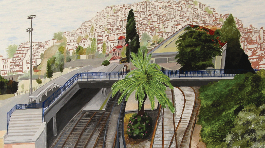 «Κοιτάζοντας την Καστέλα», έργο του Κωνσταντίνου Στεφάνου