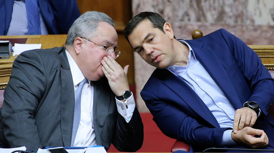 Νίκος Κοτζιάς και Αλέξης Τσίπρας