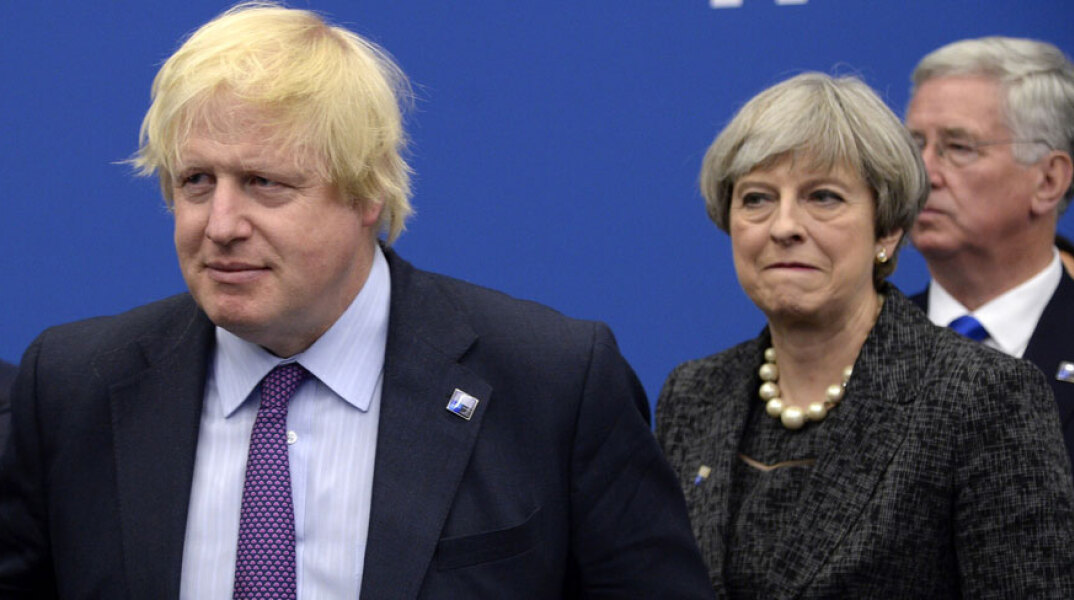 Μπόρις Τζόνσον, Τερέζα Μέι