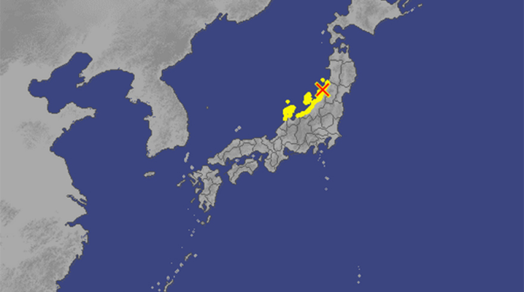 Σεισμός στην Ιαπωνία