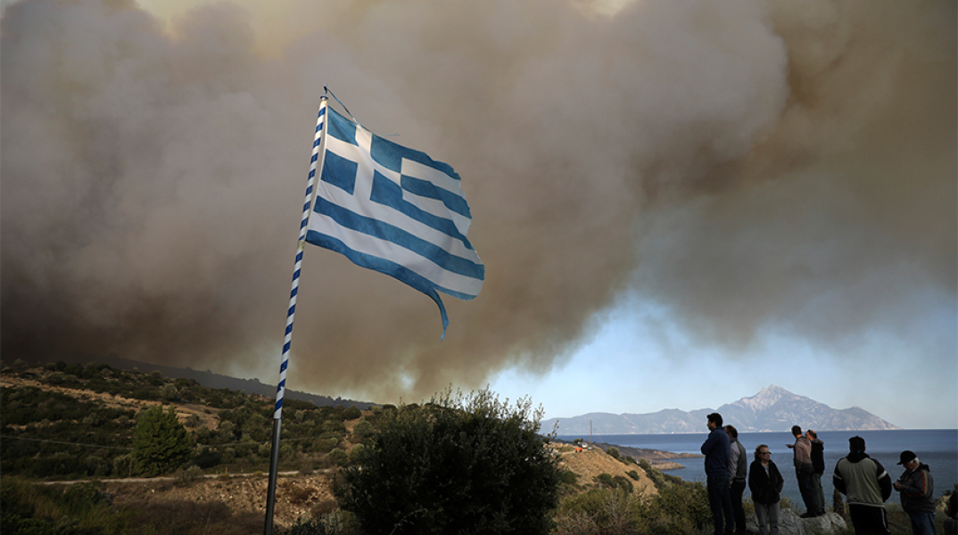 Πυρκαγιά στη Χαλκιδική