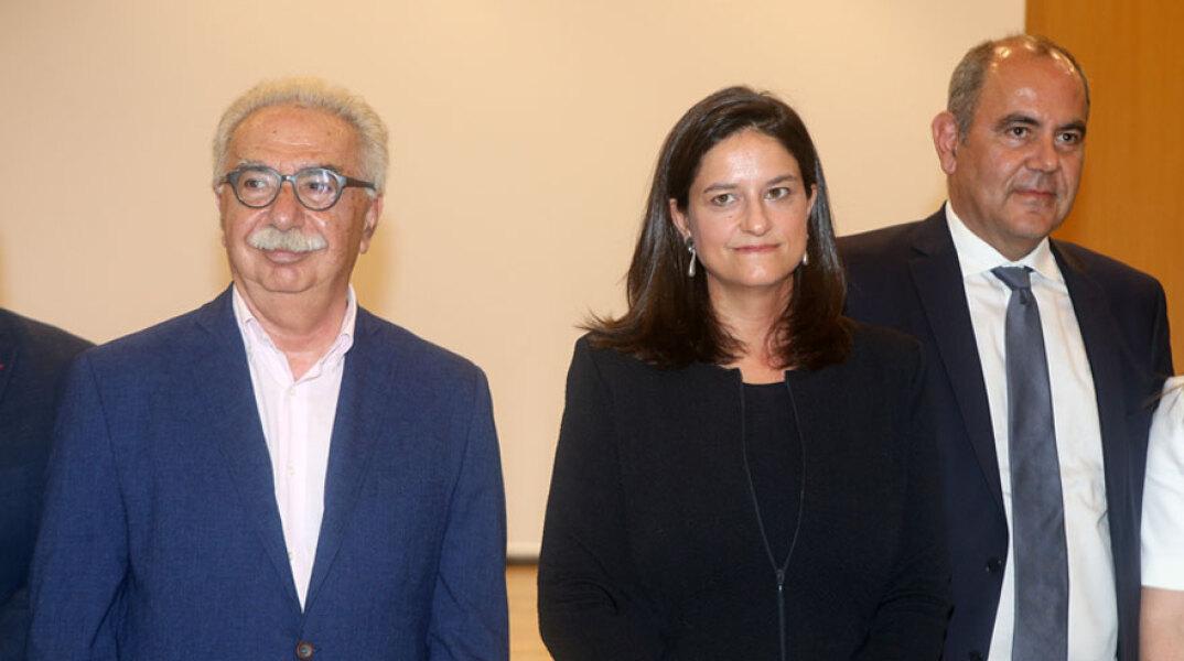 Κώστας Γαβρόγλου και Νίκη Κεραμέως