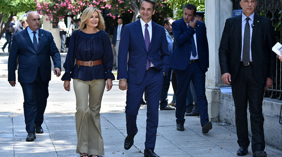 Μαρέβα- Κυριάκος Μητσοτάκης