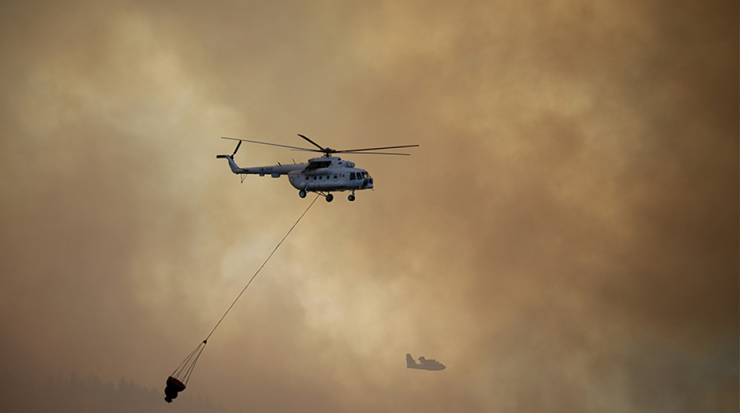 Φωτιά στη Λαμία