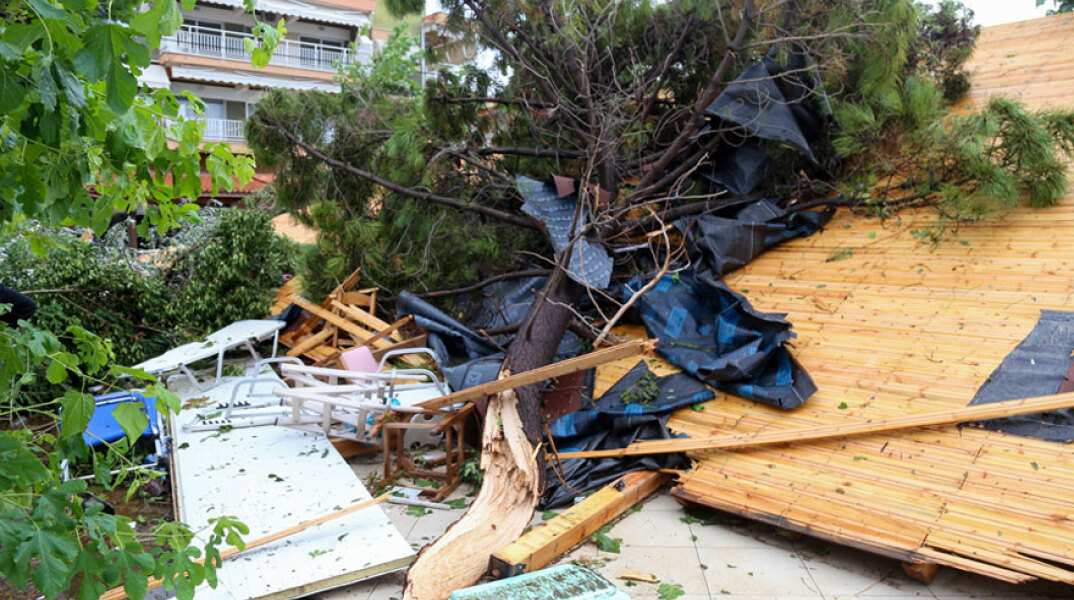 Καταστροφές στη Χαλκιδική