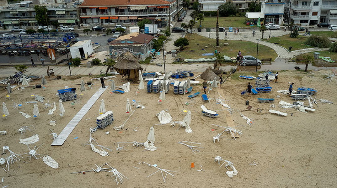 Καταστροφές στη Χαλκιδική