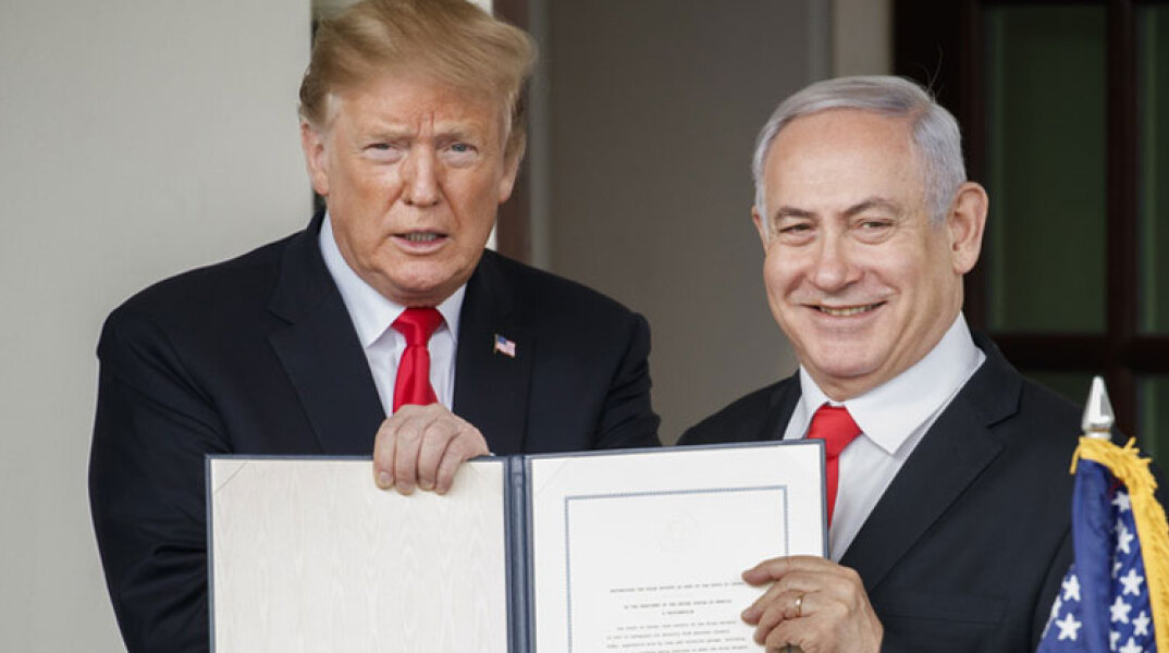 Ντόναλντ Τραμπ / Μπενιαμίν Νετανιάχου 