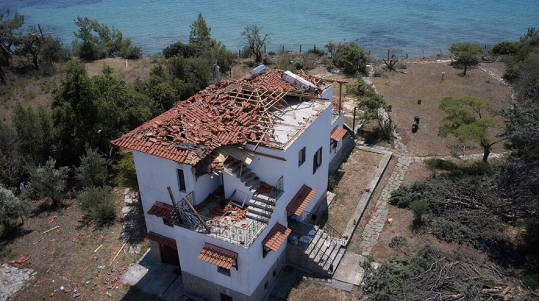 Καταστροφές στη Χαλκιδική