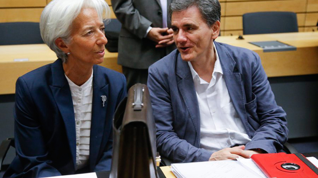 Κριστίν Λαγκάρντ, Ευκλείδης Τσακαλώτος