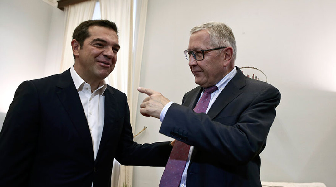 Αλέξης Τσίπρας και Κλάους Ρέγκλινγκ