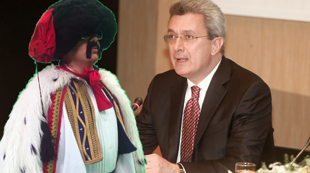 Τσολιάς της «Ελληνοφρένειας» - Νίκος Χατζηνικολάου