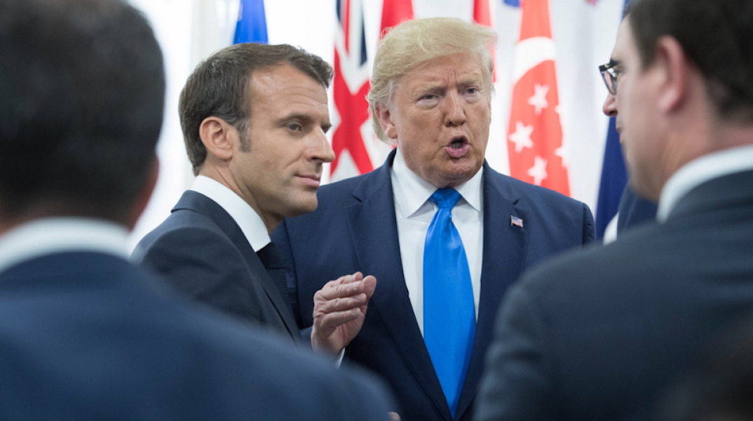 trump-macron