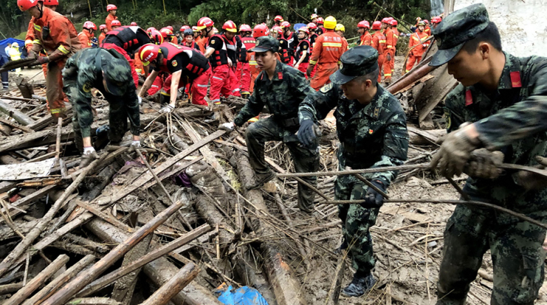 Κίνα, τυφώνας Λεκίμα