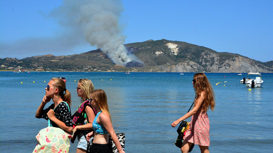 Φωτιά στη Ζάκυνθο