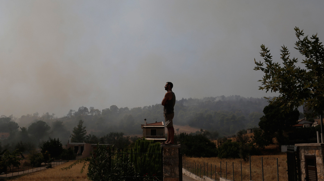 Φωτιά στην Εύβοια