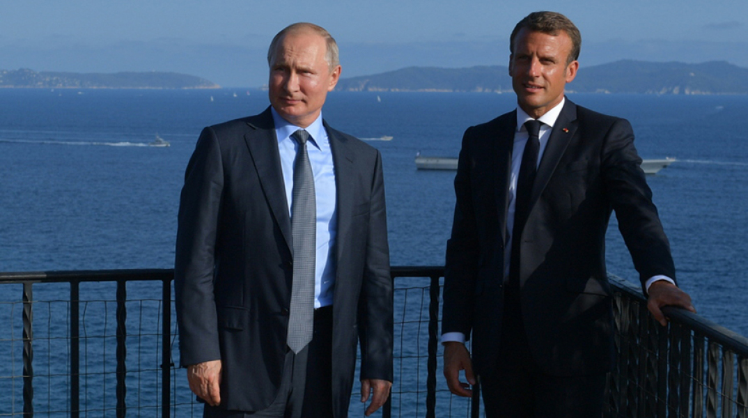 Βλαντιμίρ Πούτιν, Εμανουέλ Μακρόν